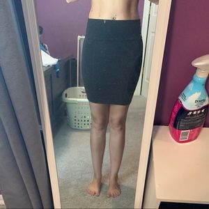 Size small Black Pencil Skirt